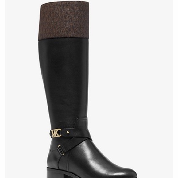 Michael Kors leather riding boots - US 8M brand new - Picture 3 of 4